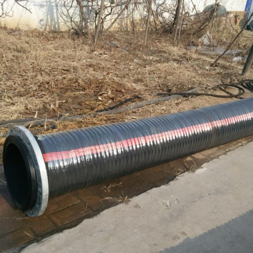 Gravel suction and discharge hose